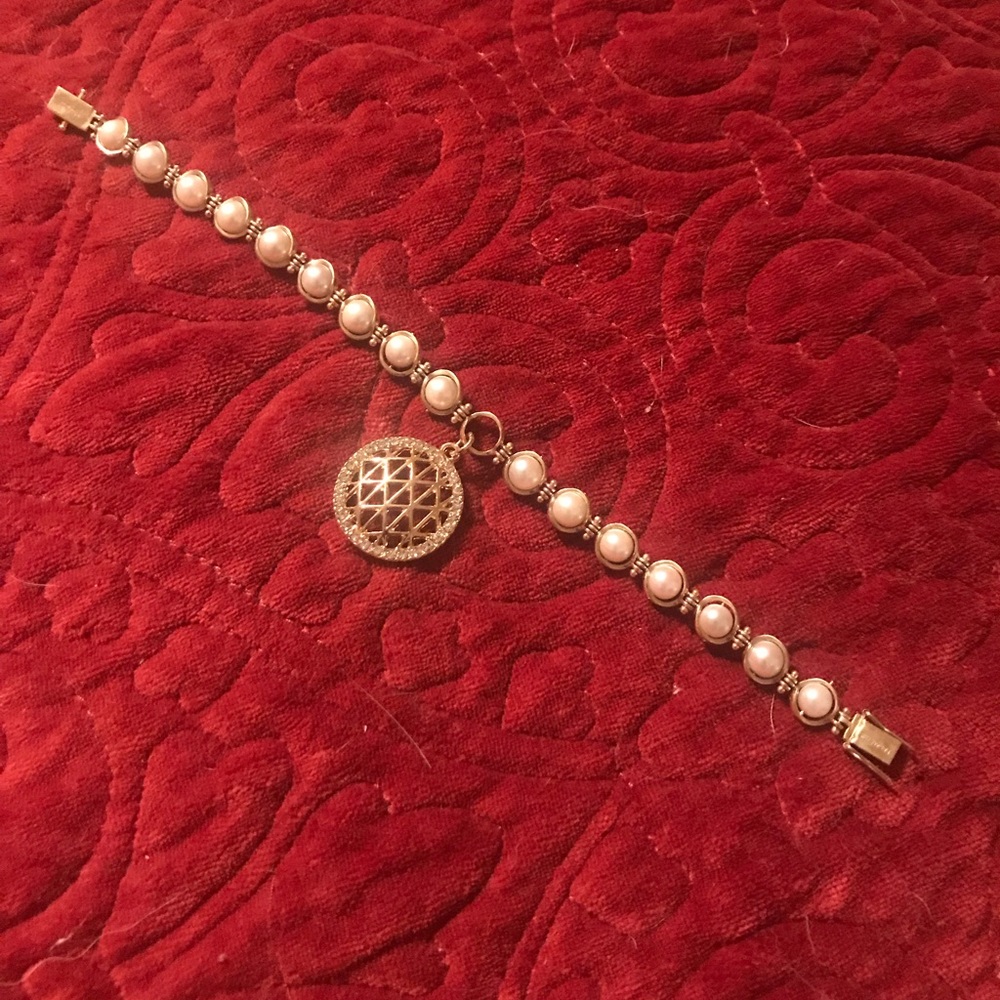 14K gold charm bracelet